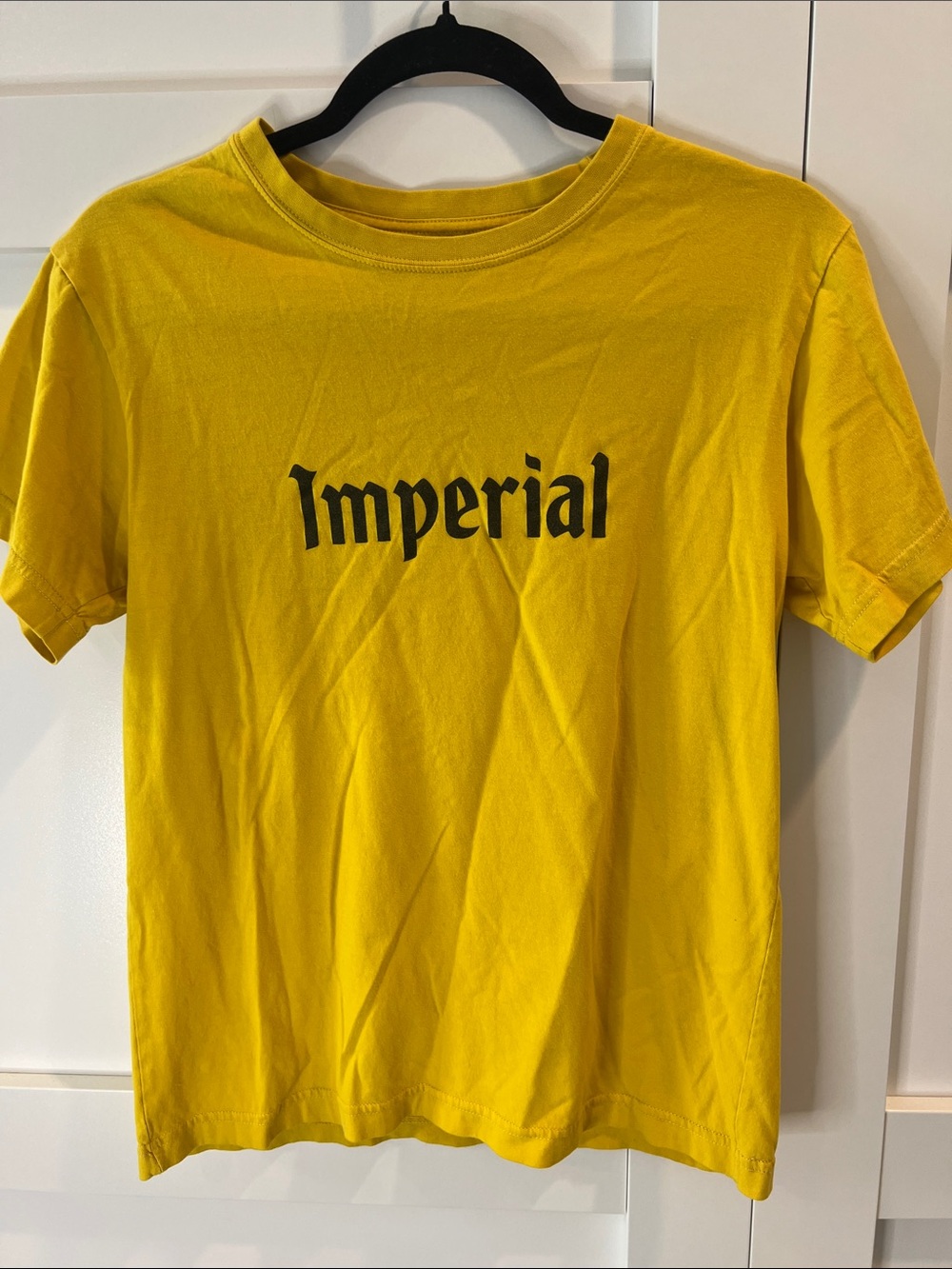 Men’s Yellow Graphic Tee